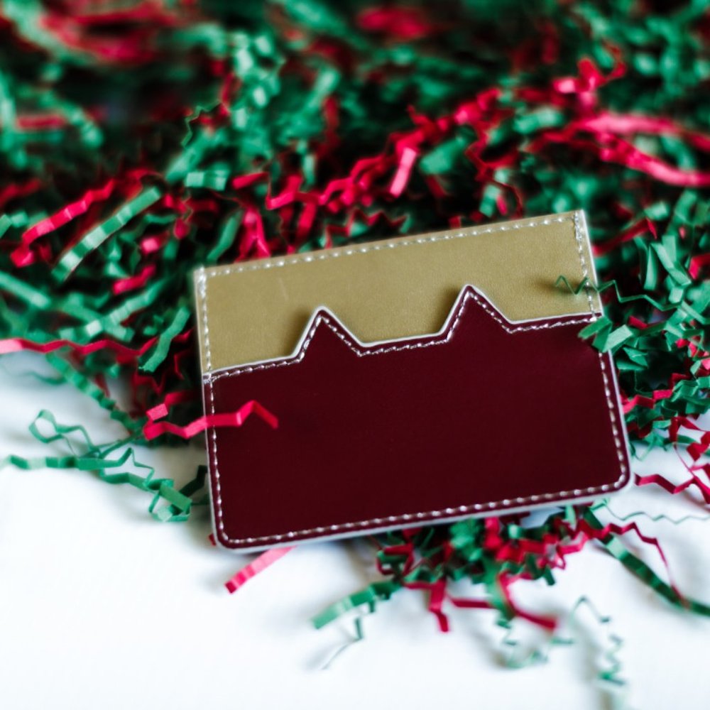 Red Cat Ears Credit/Business Card Holder Wallet